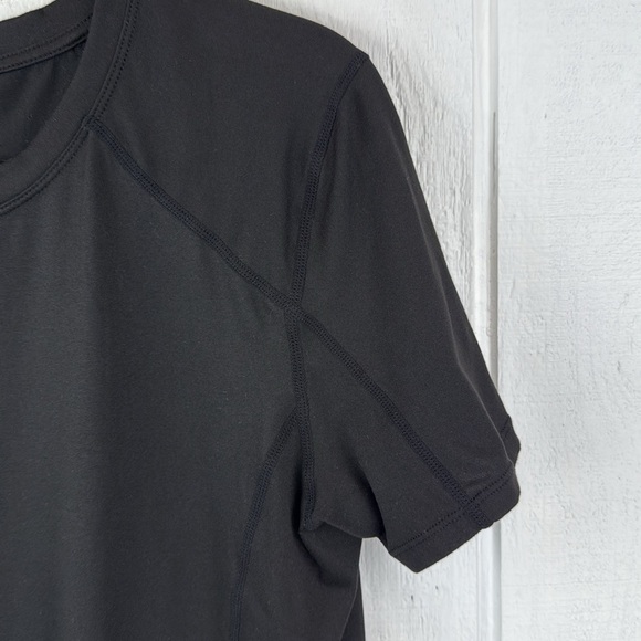 ZYIA Tops - Zyia Active Women’s Size XL Black T-Shirt scoop hem longer in front than back